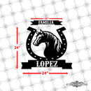 20 - Personalized Rancho Horse Wall Decor