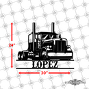 Personalized Truck Wall Décor