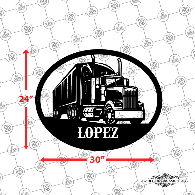 Personalized Truck Wall Décor