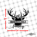 Personalized Deer Wall Décor