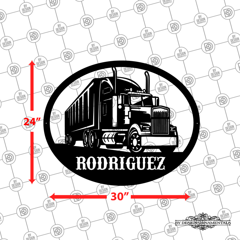 Personalized Truck Wall Décor