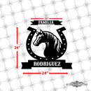 20 - Personalized Rancho Horse Wall Decor