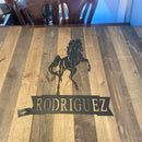 22 - Personalized Horse Wall Décor