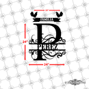 10 - Personalized Single Split Letter Wall Décor