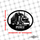 Personalized Truck Wall Décor
