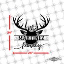 Personalized Deer Wall Décor
