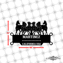 23 - Personalized Horses Wall Décor