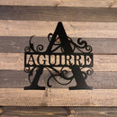 10 - Personalized Single Split Letter Wall Décor
