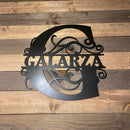 10 - Personalized Single Split Letter Wall Décor