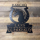 20 - Personalized Rancho Horse Wall Decor