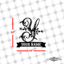 15 - Personalized Decorative Single Letter Wall Décor