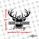 Personalized Deer Wall Décor