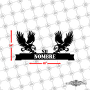 Personalized Double Eagle Wall Décor