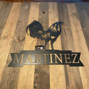 30 - Personalized Rooster Wall Décor