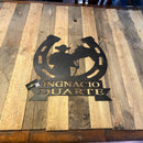 21 - Personalized Cowboy Horse Shoe Wall Décor